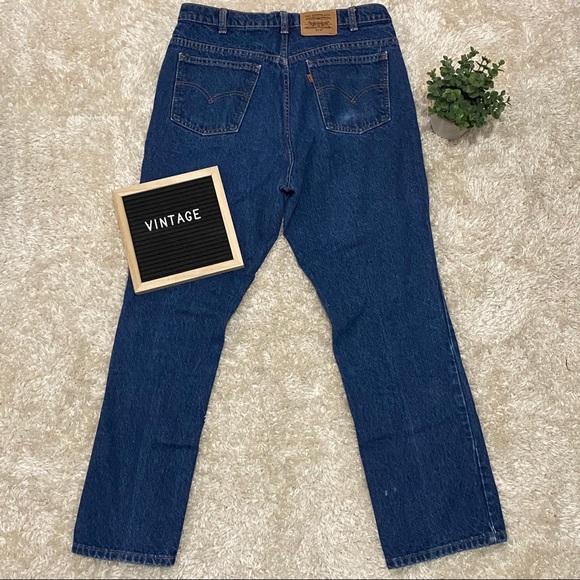 Levi's Denim - vintage orange tab levi’s 619